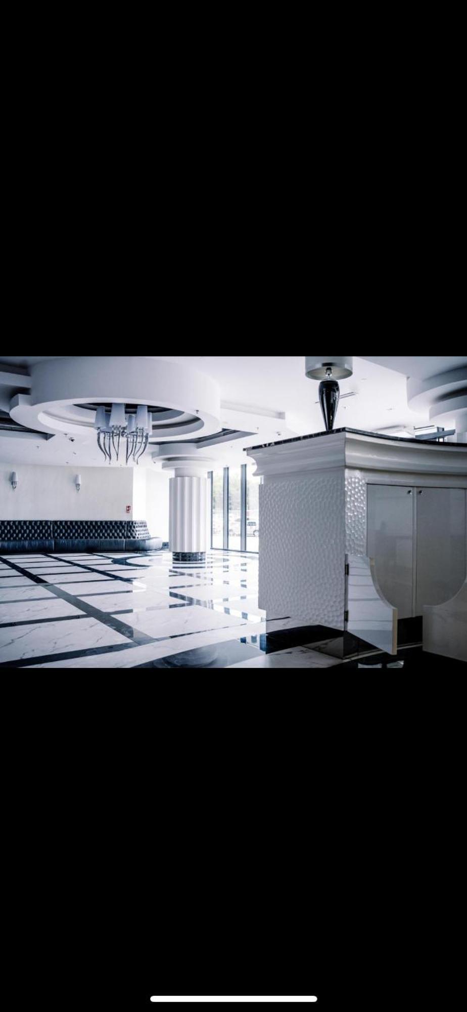 Hanza Tower De Lux Black Apartment *